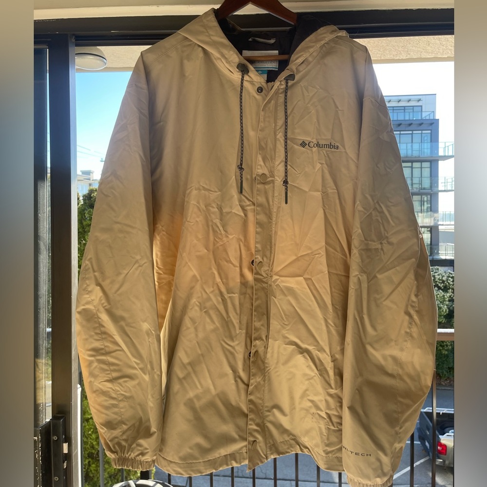 Columbia men’s rain jacket
